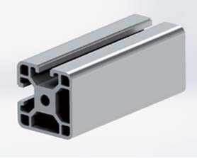 4040-2N90工業鋁型材三維模型 4040-2N90工業鋁型材三維模型