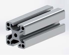 4040重型工業鋁型材三維模型 4040重型工業鋁型材三維模型