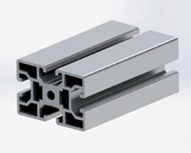 4060工業鋁型材三維模型 4060工業鋁型材三維模型