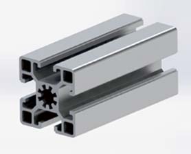 4545輕型工業鋁型材三維模型 4545輕型工業鋁型材三維模型