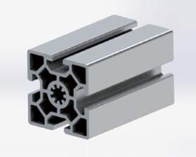 6060工業鋁型材三維模型 6060工業鋁型材三維模型