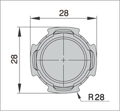 鋁合金精益管端面蓋板二維圖 鋁合金精益管端面蓋板二維圖