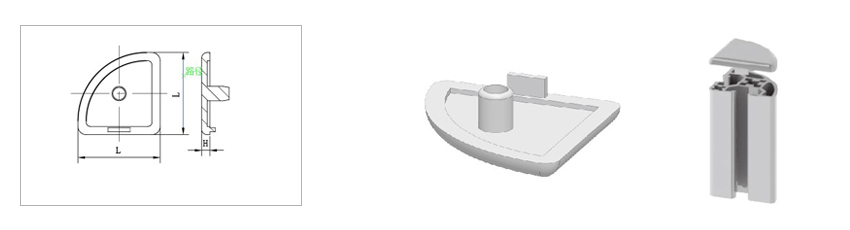 工業(yè)鋁型材端面蓋板 工業(yè)鋁型材端面蓋板