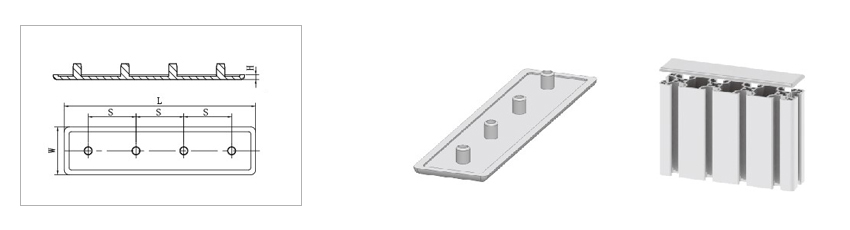 工業(yè)鋁型材端面蓋板 工業(yè)鋁型材端面蓋板