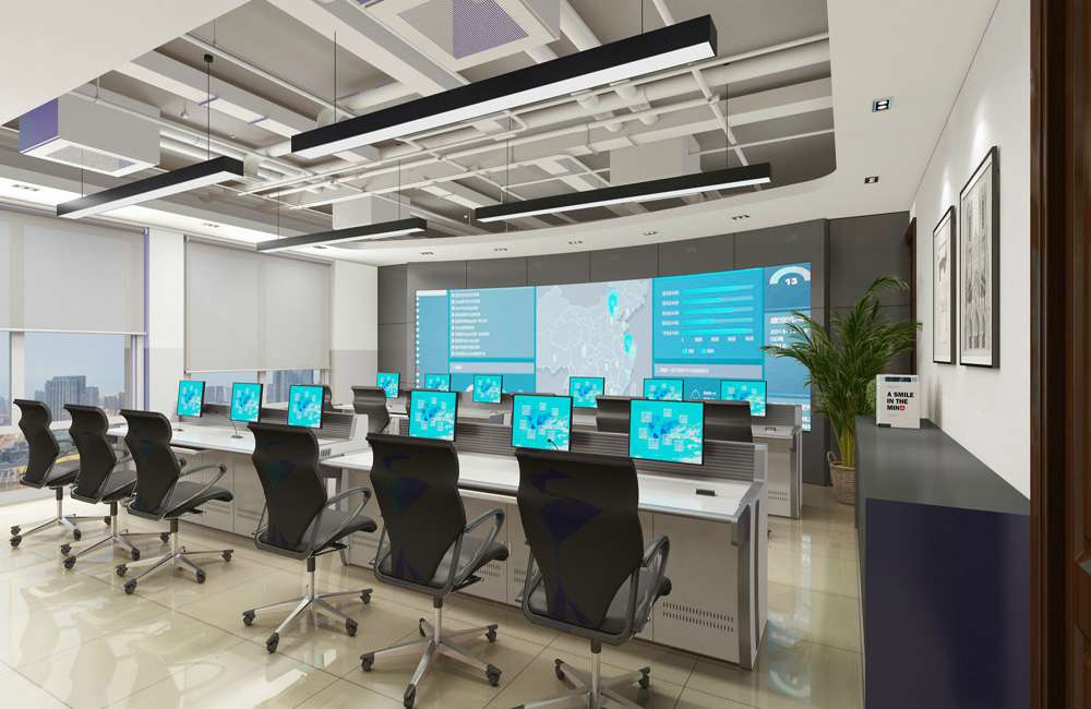 金水區(qū)外貿公司辦公室裝修設計效果圖