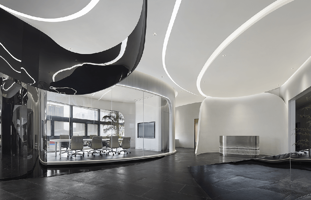 鄭州展館裝修的表現反應企業的檔次