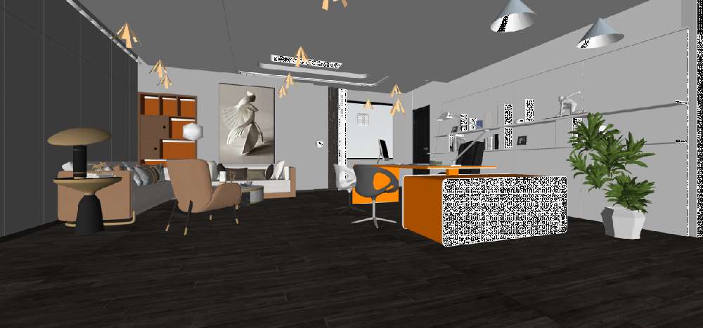 不同顏色的辦公室裝修設計能讓人感受到不同的企業文化