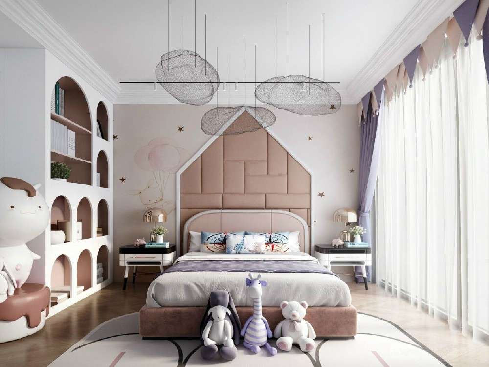 鄭州兒童房裝修無窗怎么設(shè)計