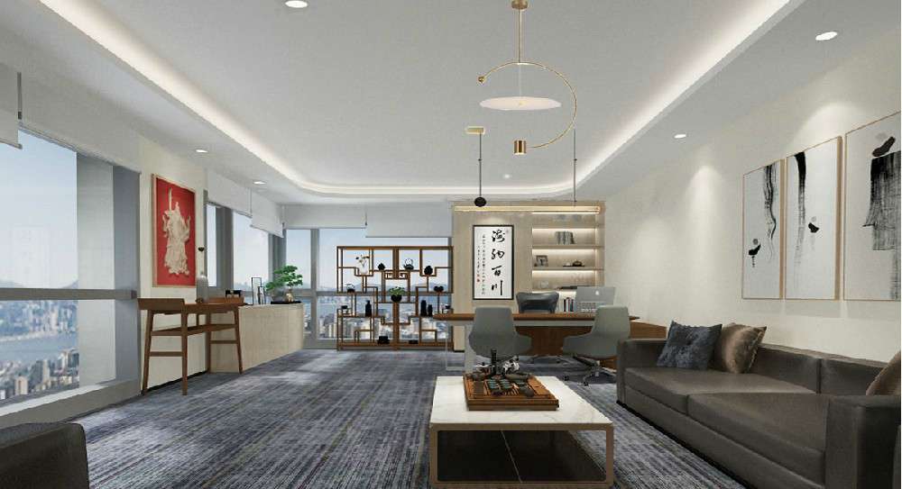 鄭州辦公室裝修中應該怎么搭配色彩設計呢?