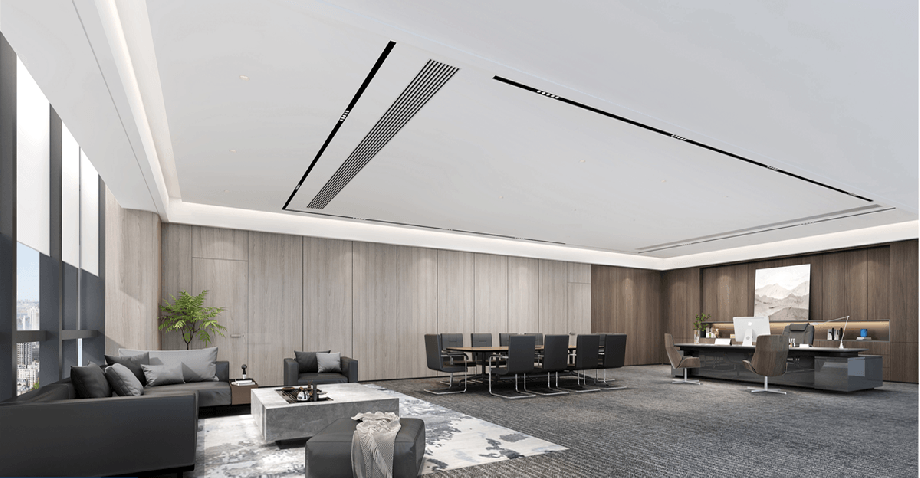 1500平科技公司簡(jiǎn)約辦公室設(shè)計(jì)