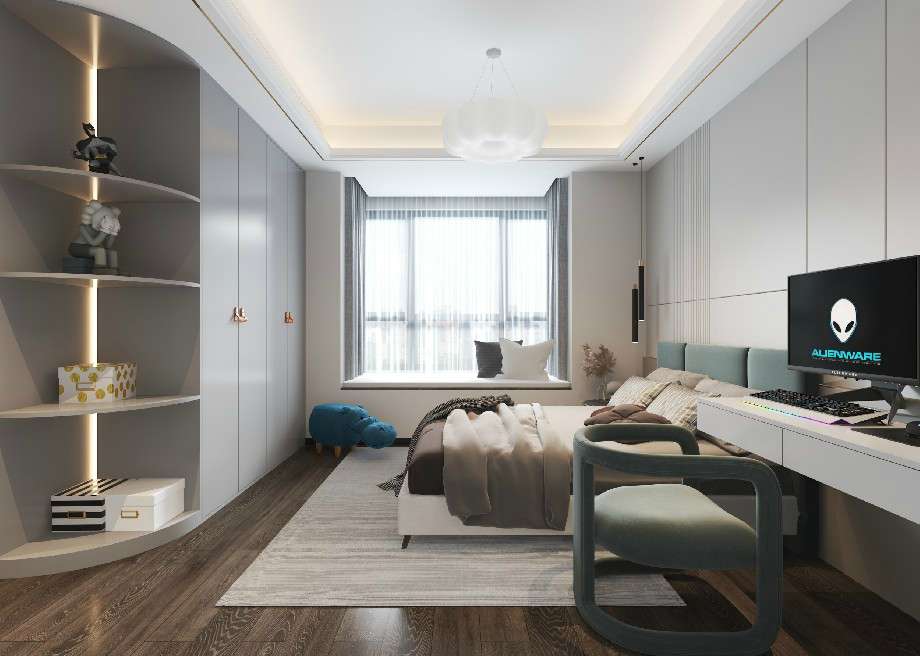 420平米新中式鄭州別墅裝修設(shè)計