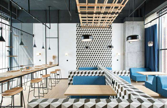 烘焙餐廳裝修設(shè)計效果圖