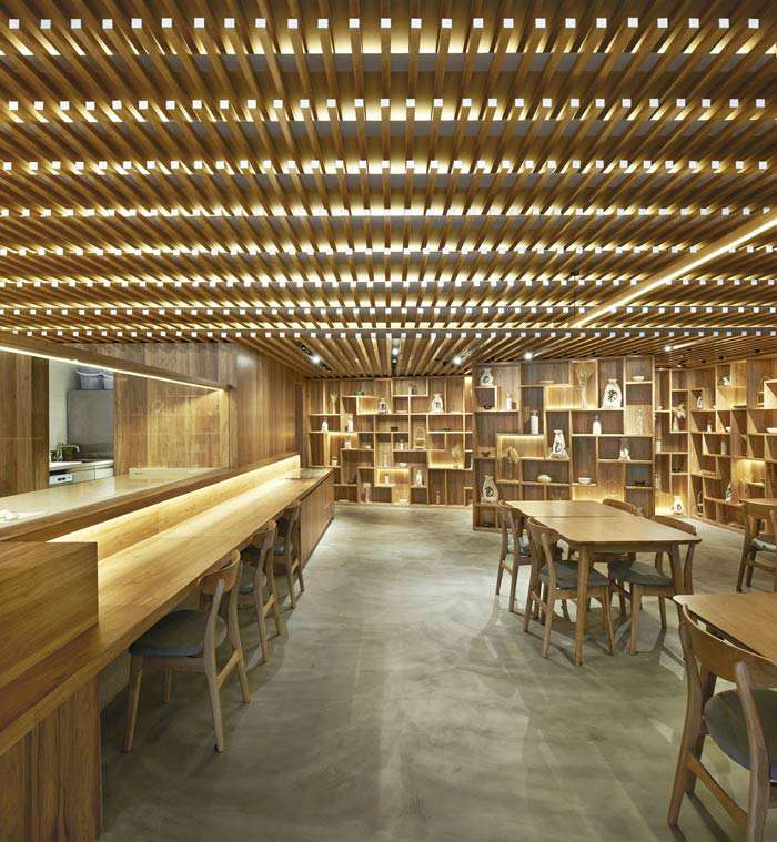 日式餐廳裝修設(shè)計效果圖