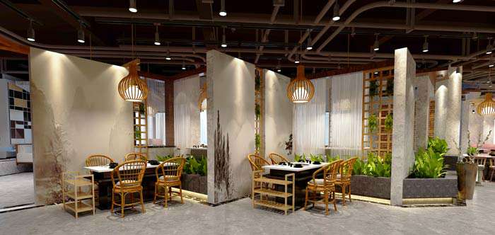 景區(qū)私家菜館裝修設(shè)計效果圖