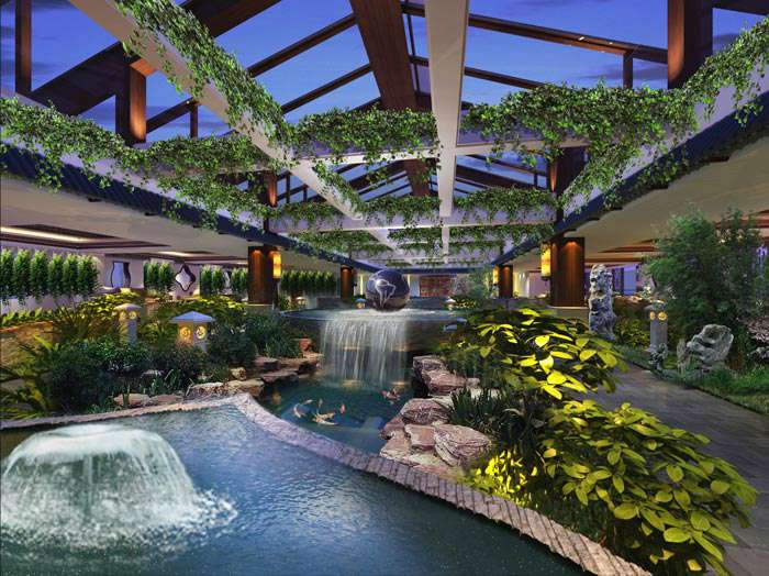 度假酒店裝修設(shè)計效果圖
