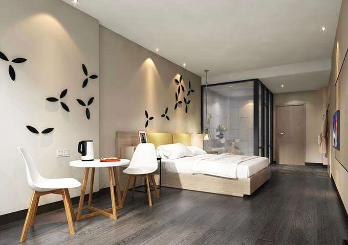 快捷賓館裝修設(shè)計(jì)效果圖