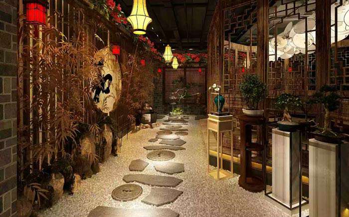 650平米中餐館裝修設(shè)計(jì)效果圖