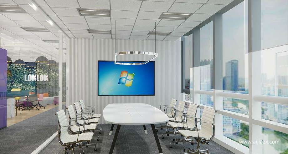 800平互聯(lián)網(wǎng)公司辦公室裝修設(shè)計