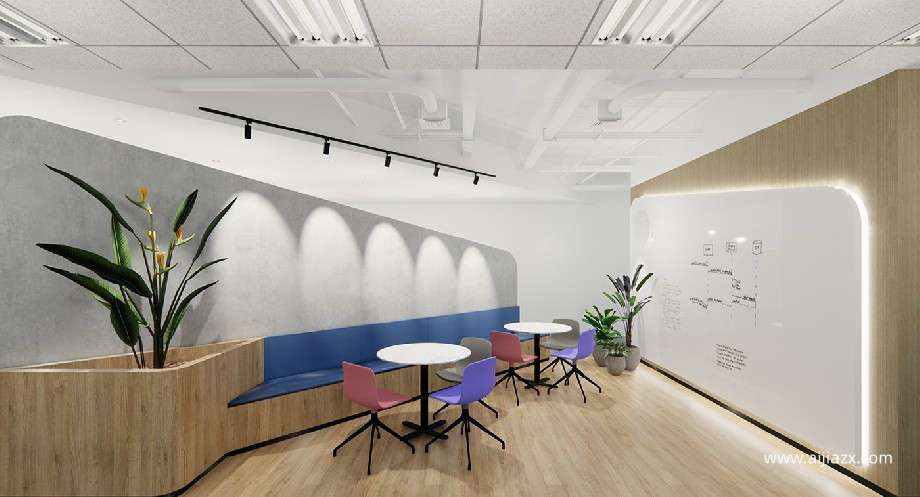 800平互聯(lián)網(wǎng)公司辦公室裝修設(shè)計
