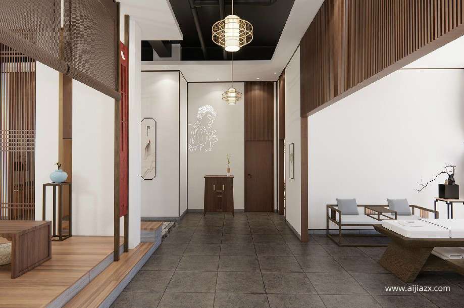 800平米美容SPA會(huì)所裝修設(shè)計(jì)效果圖