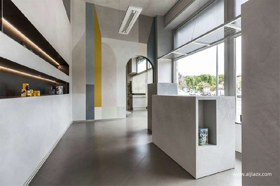 鄭州發廊裝修方案推薦，審美和品味在線的發廊裝修設計