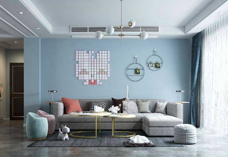 268平米現(xiàn)代風格四居室裝修設計案例