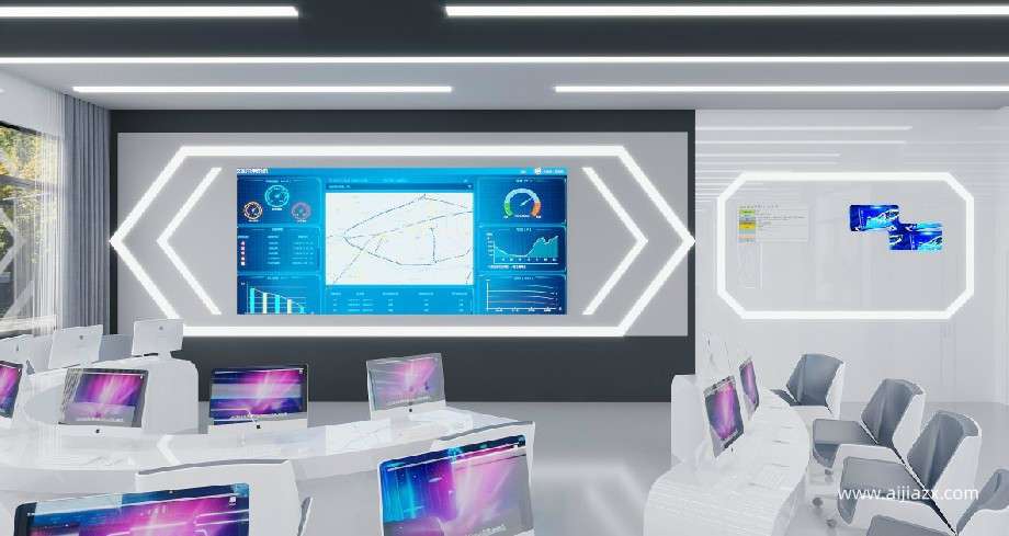 650平米企業(yè)科技展廳設計