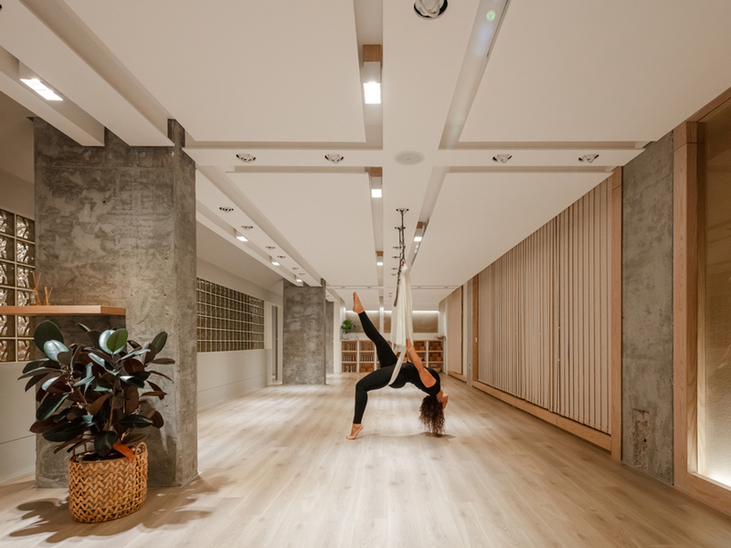 鄭州瑜伽工作室裝修設(shè)計(jì)效果圖