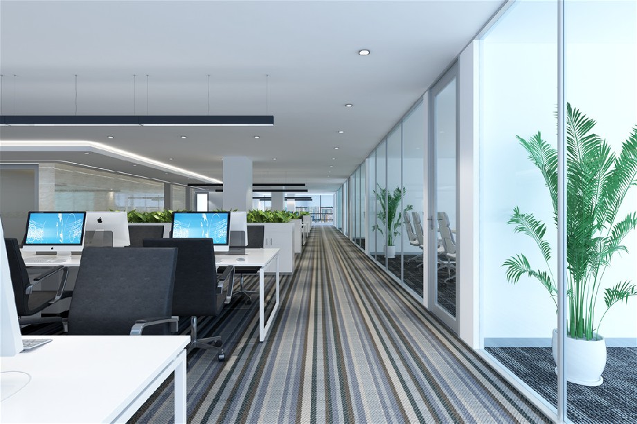 金水區(qū)700平米辦公室設計施工