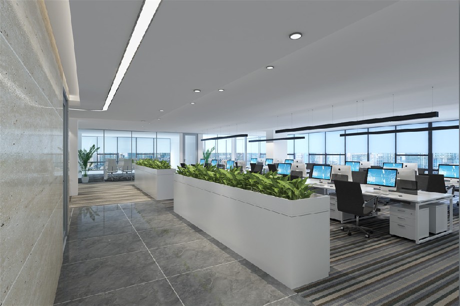 金水區(qū)700平米辦公室設計施工