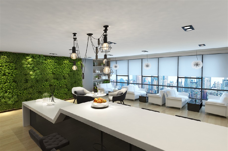 金水區(qū)700平米辦公室設計施工