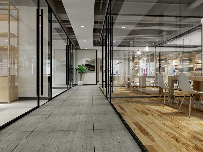 200平米工業(yè)風(fēng)辦公室裝修設(shè)計(jì)效果圖