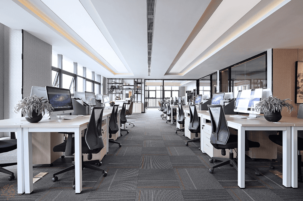 600平米鄭州辦公室裝修設(shè)計實例