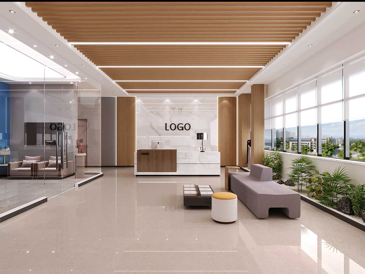 產(chǎn)業(yè)園800平米辦公室裝修設(shè)計案例欣賞