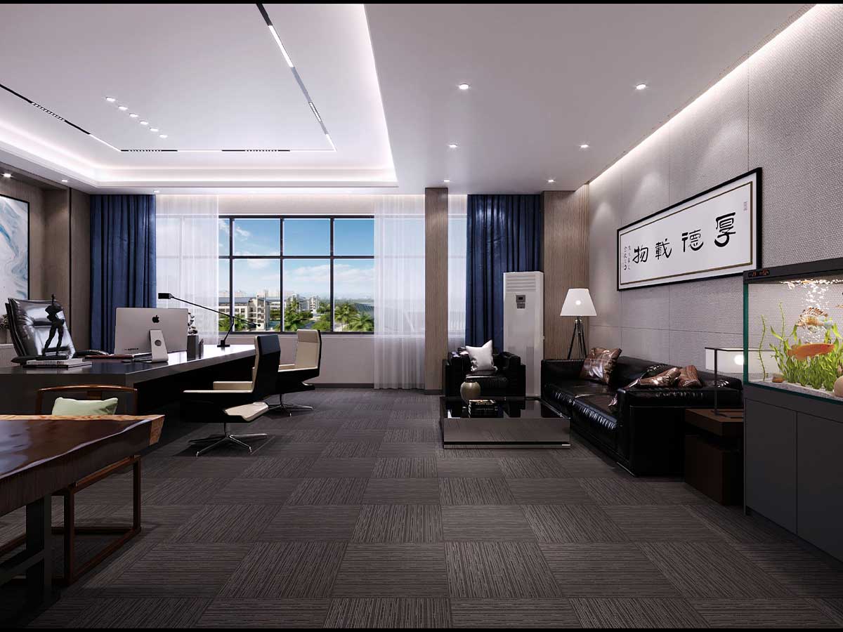 產(chǎn)業(yè)園800平米辦公室裝修設(shè)計案例欣賞