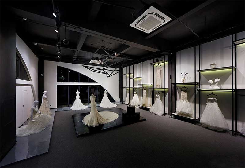 工業(yè)風婚紗攝影店裝修設(shè)計效果圖