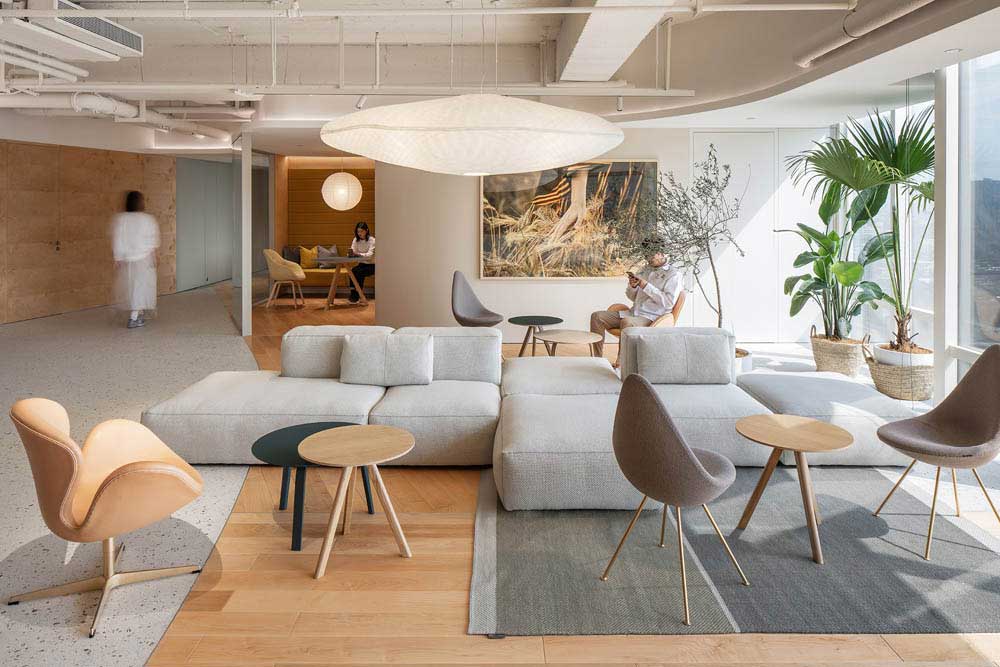 鄭州貿(mào)易辦公裝修設計效果圖