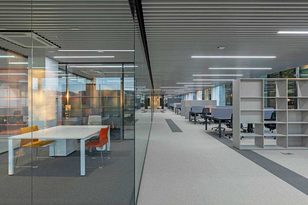 鄭州航空港區(qū)辦公室裝修設計案例