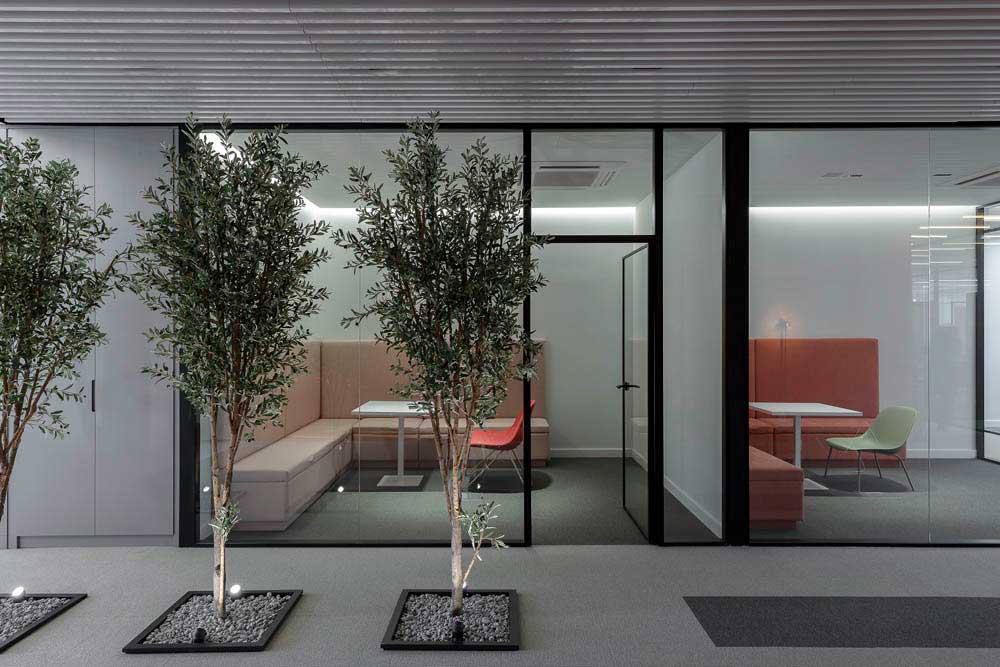 鄭州航空港區(qū)辦公室裝修設計案例