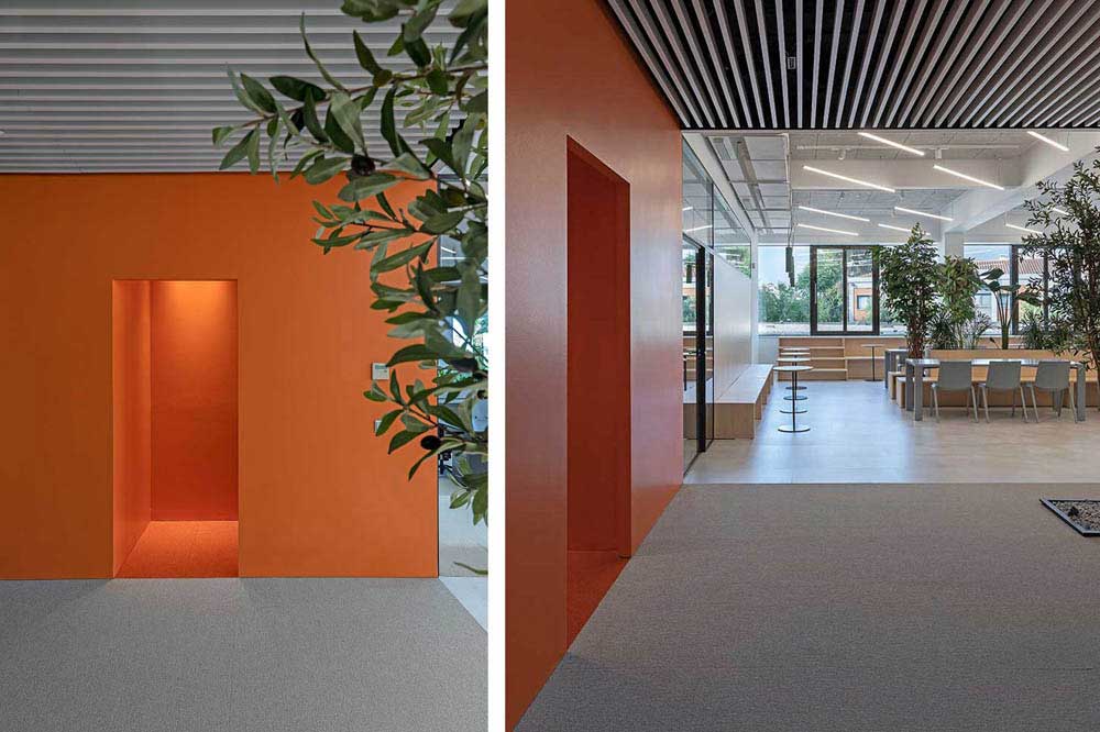 鄭州航空港區(qū)辦公室裝修設計案例