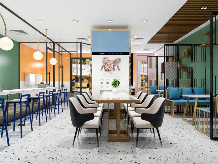 洛陽寵物店裝修設(shè)計(jì)效果圖