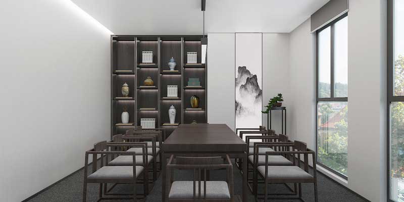 1400平米投資公司辦公室裝修設(shè)計