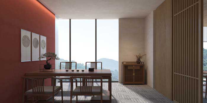 200平米洛陽茶室裝修設(shè)計效果圖