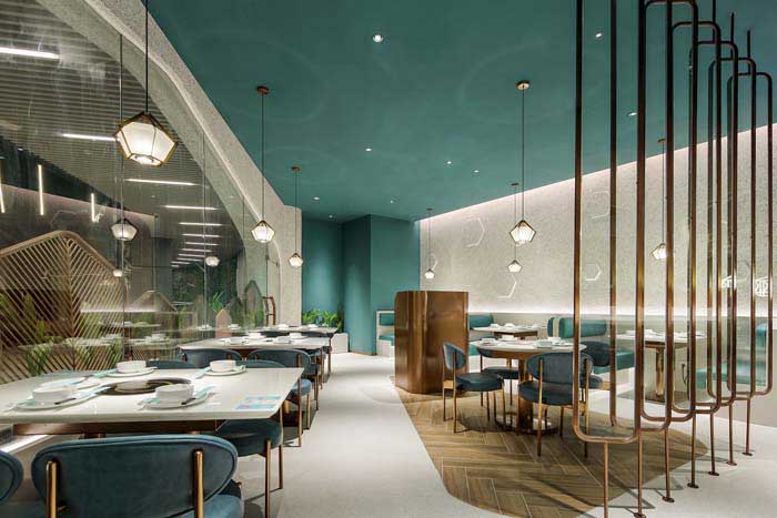 300平米鄭州主題餐廳設(shè)計效果圖