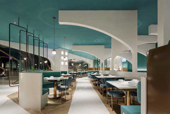 300平米鄭州主題餐廳設(shè)計效果圖