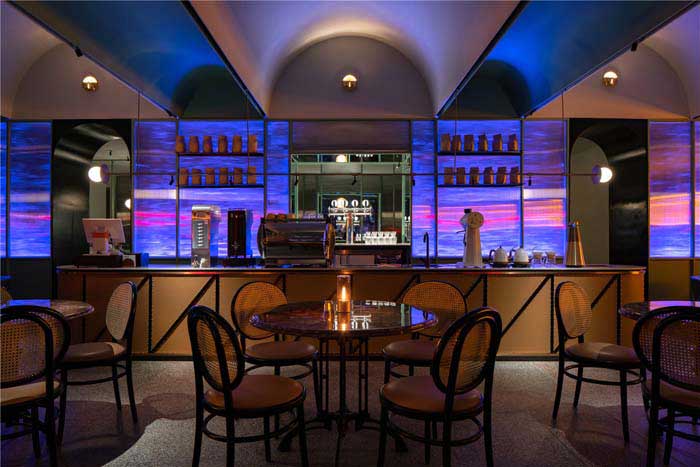 180平米鄭州酒吧+簡餐設(shè)計效果圖