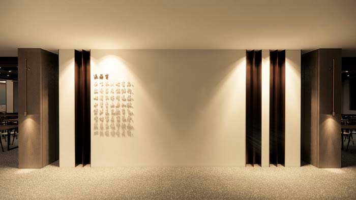 600平米鄭州企業(yè)食堂設(shè)計效果圖