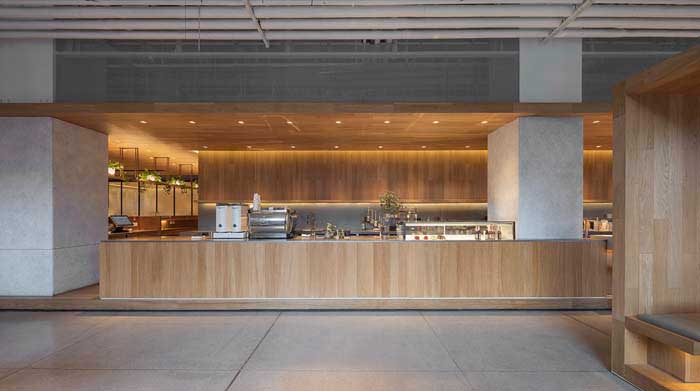 鄭州800平米咖啡簡餐廳設(shè)計裝修效果圖