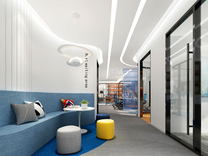 180平米辦公室翻新裝修設(shè)計效果圖