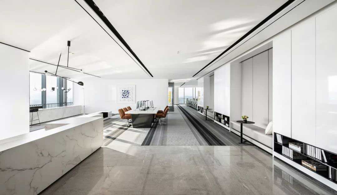 鄭州東區(qū)辦公室設(shè)計裝修效果圖